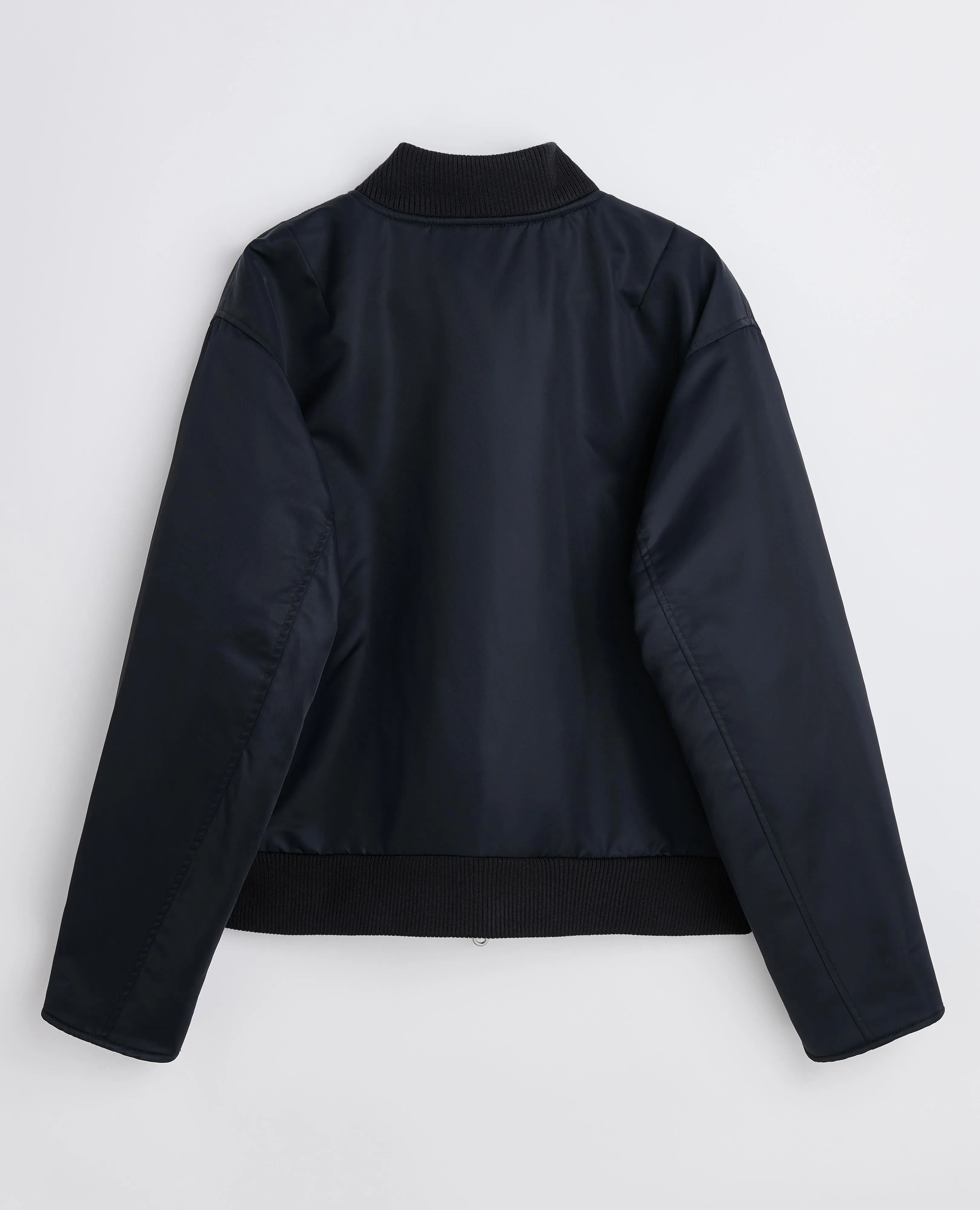 BOMBER JACKET . BLACK