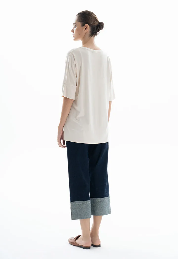 Choice Basic T-Shirt Beige