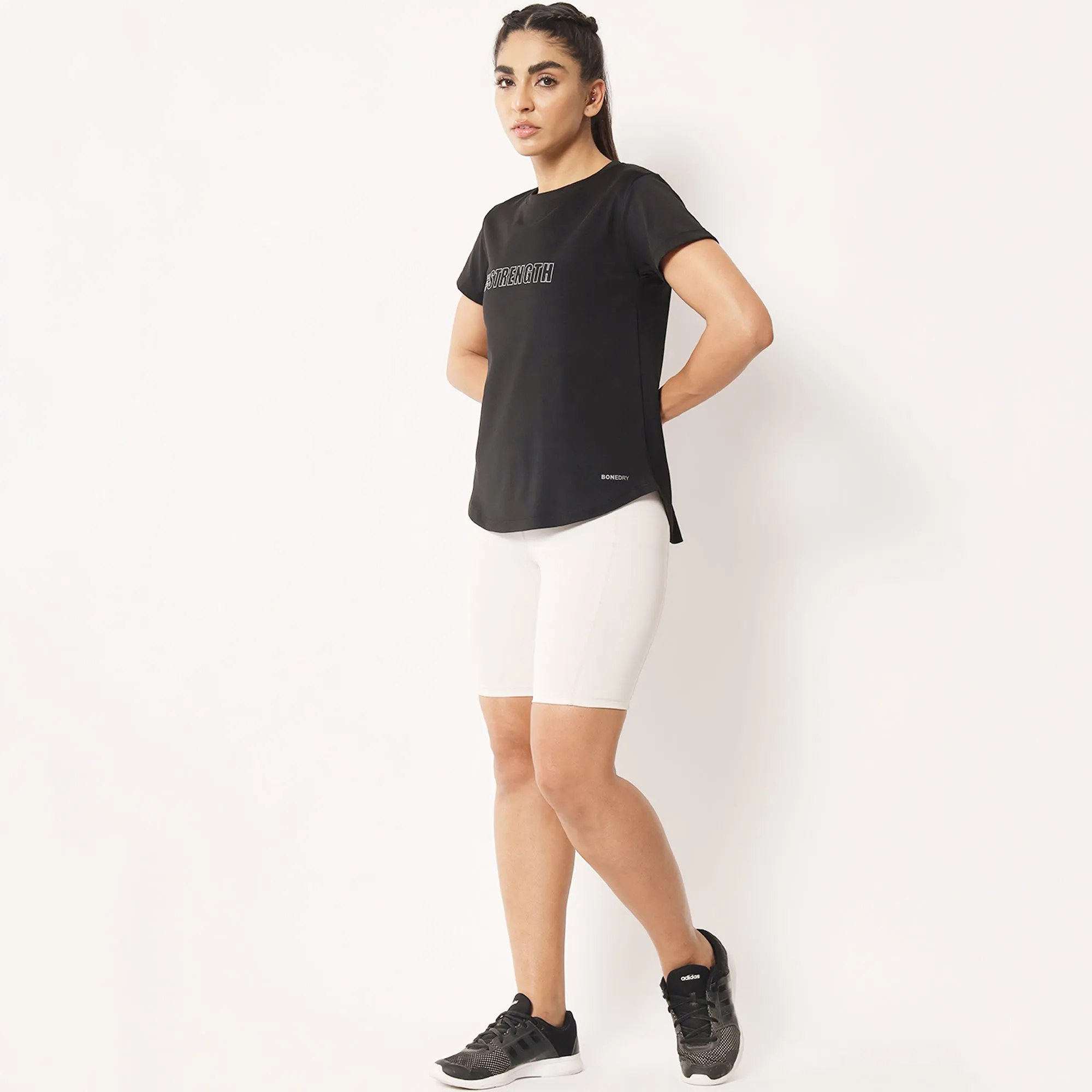 Combo of two Basic Strength T-shirts – Black & Maroon