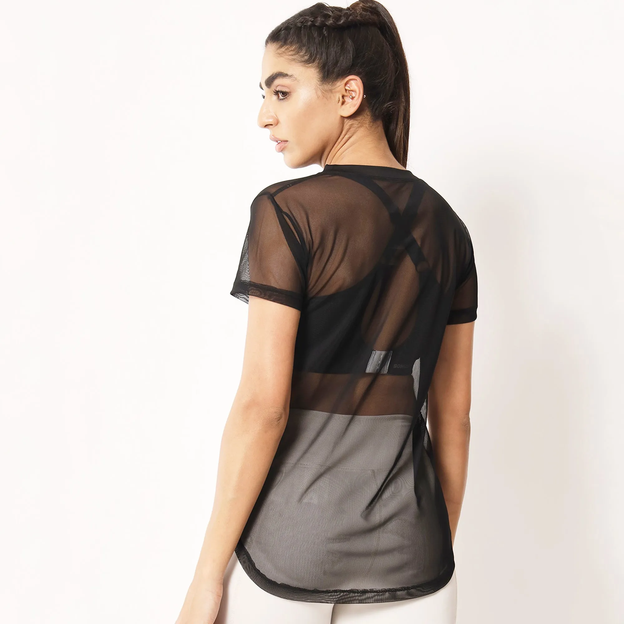 Combo of two Black Strength T-shirts – Basic & Mesh