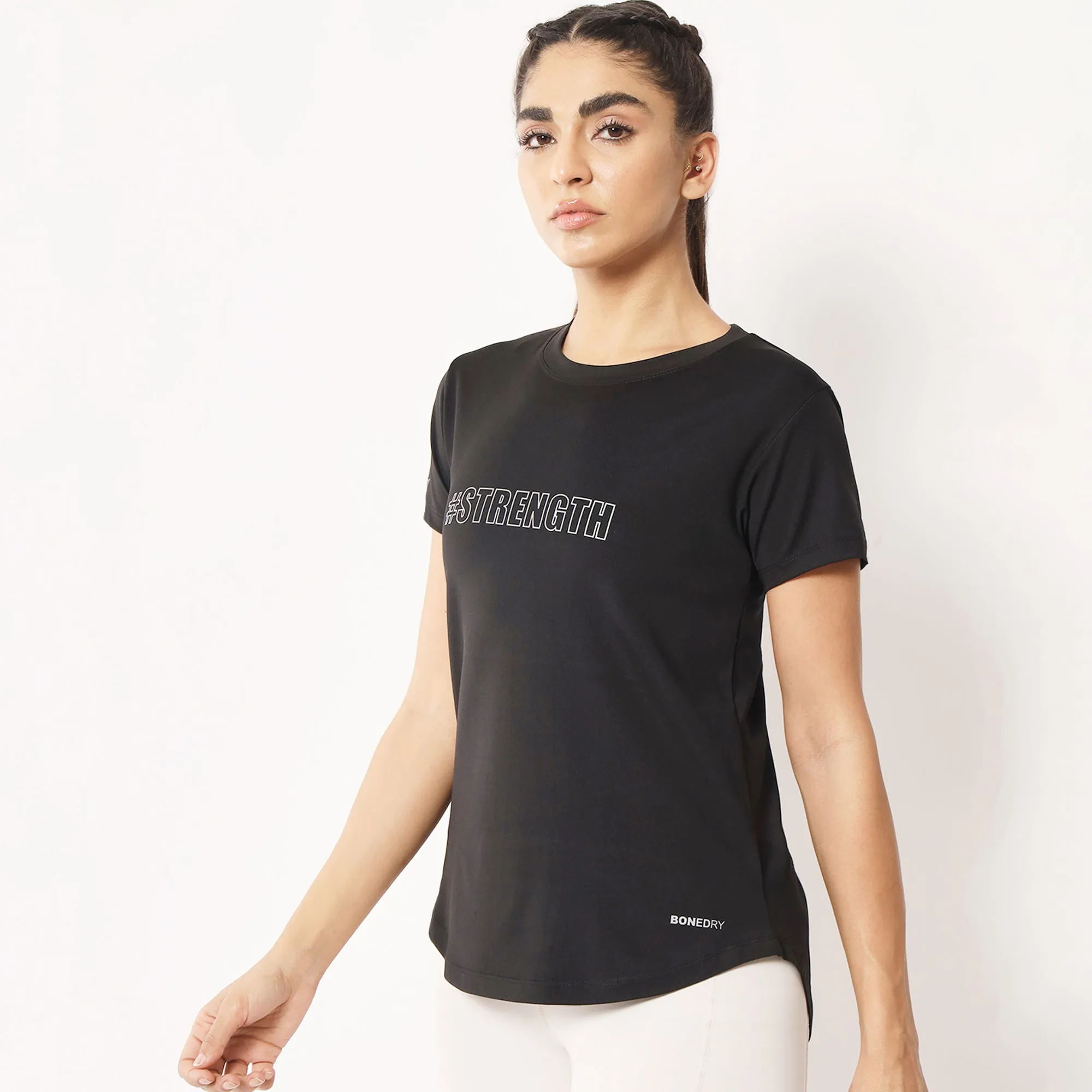 Combo of two Black Strength T-shirts – Basic & Mesh