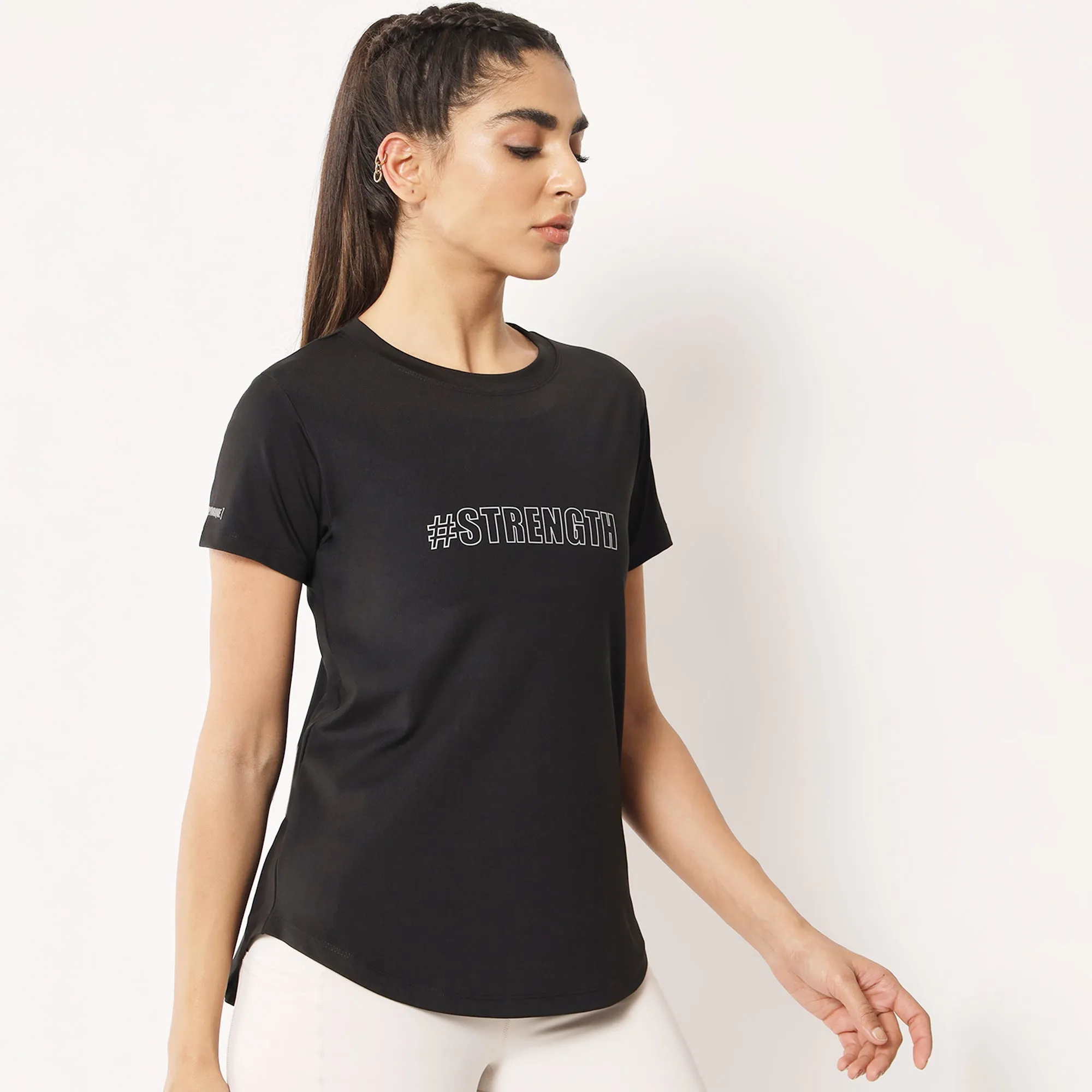 Combo of two Black Strength T-shirts – Basic & Mesh