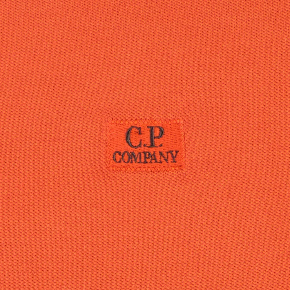 C.P. Junior Logo Patch Polo Shirt