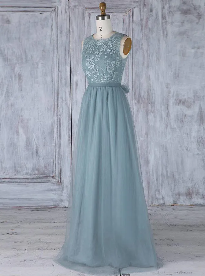 Fairytale Bridesmaid Dresses,Open Back Bridesmaid Dress,BD00344