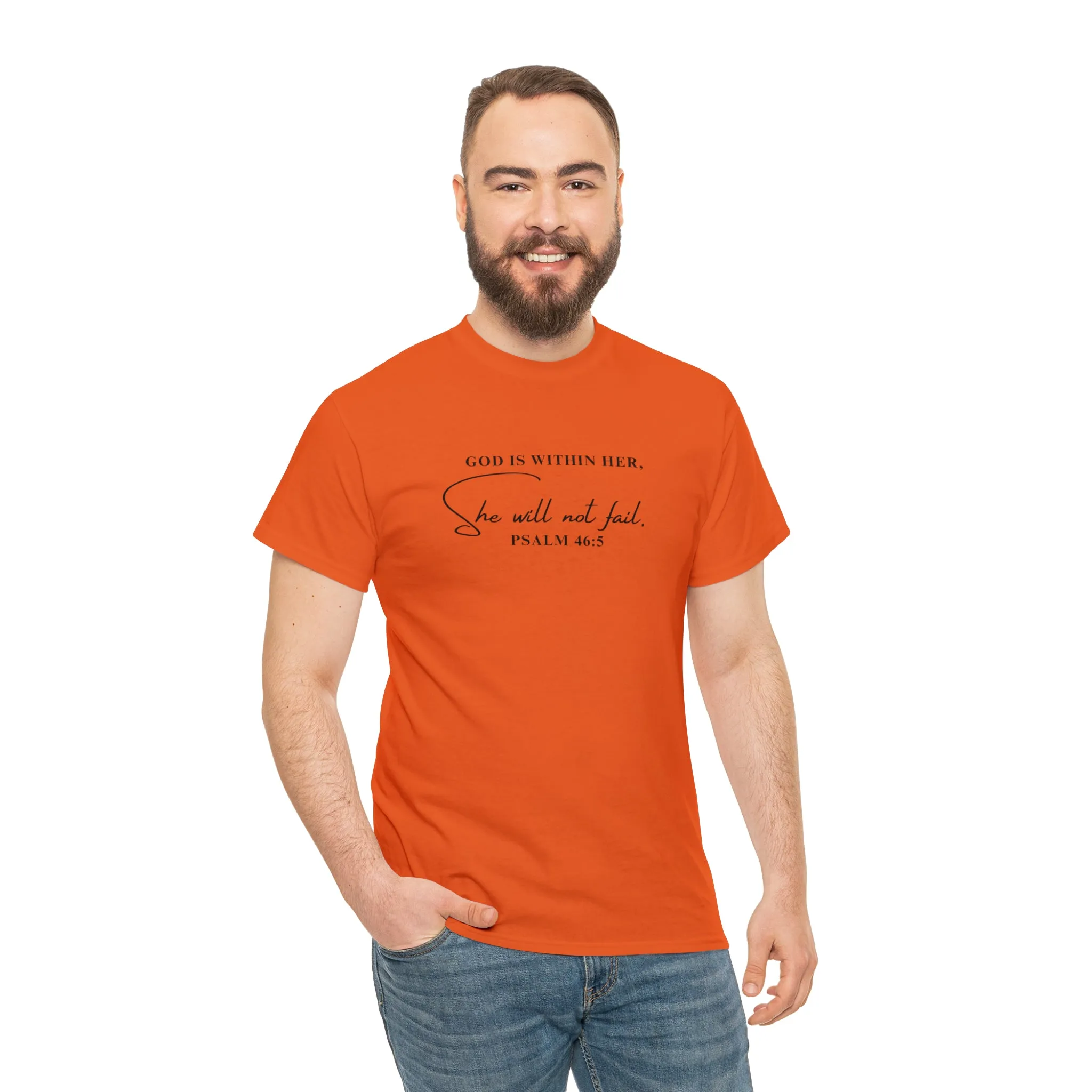 God Is Within Her | Cotton Tee