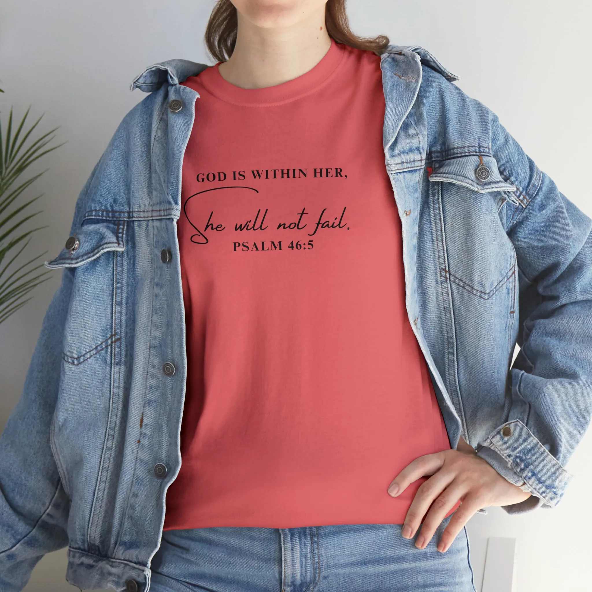 God Is Within Her | Cotton Tee