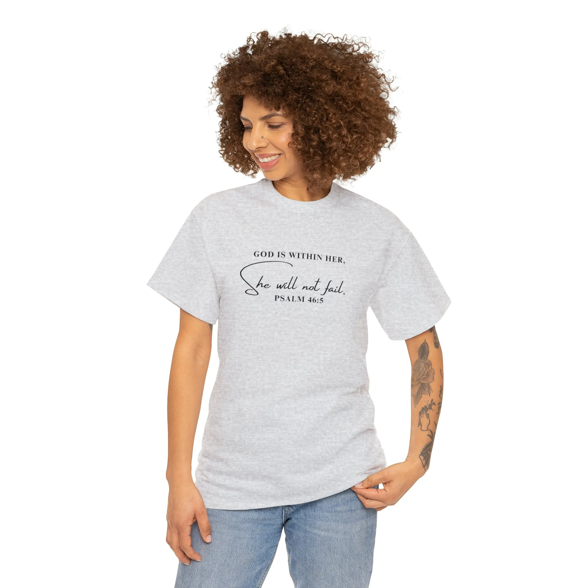God Is Within Her | Cotton Tee