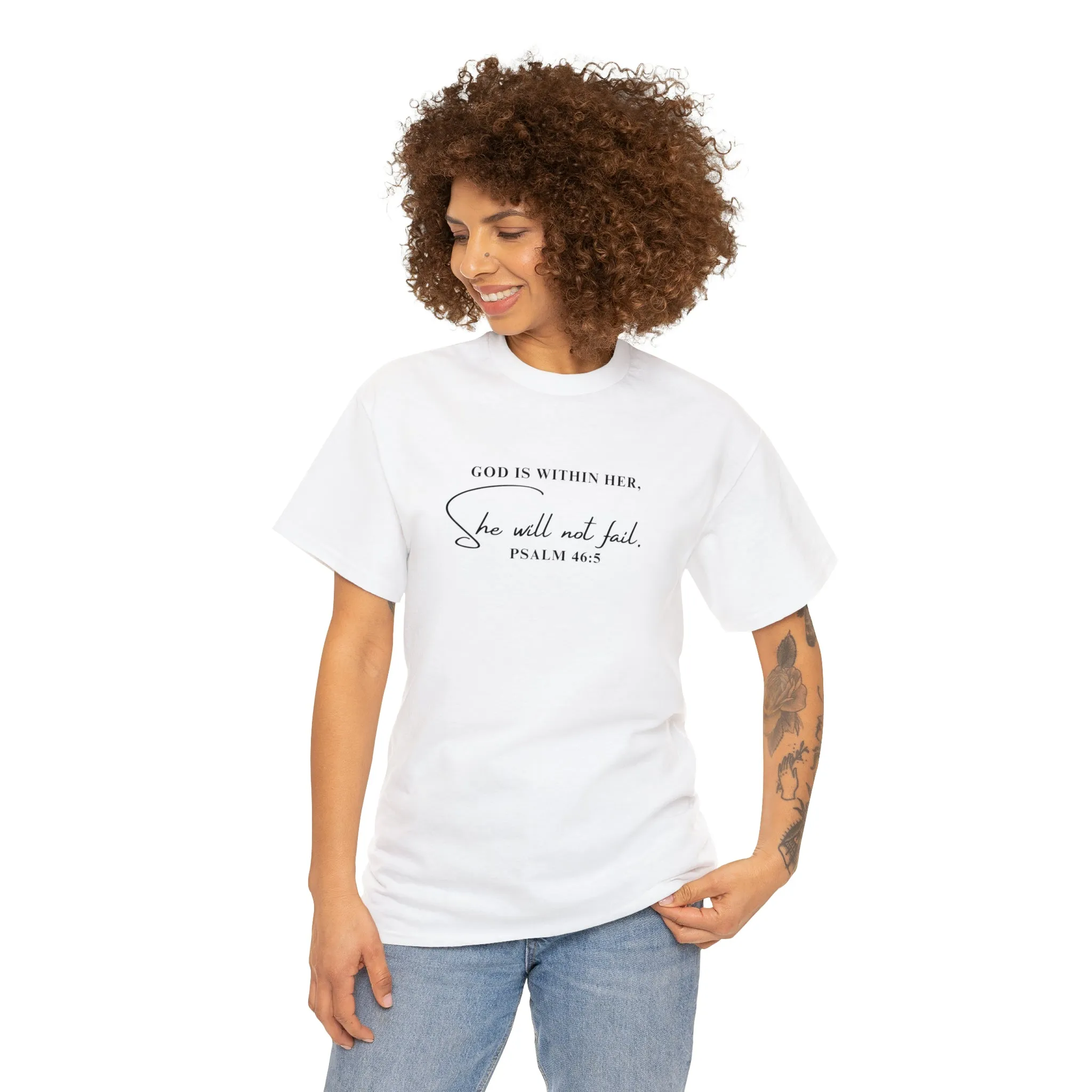 God Is Within Her | Cotton Tee