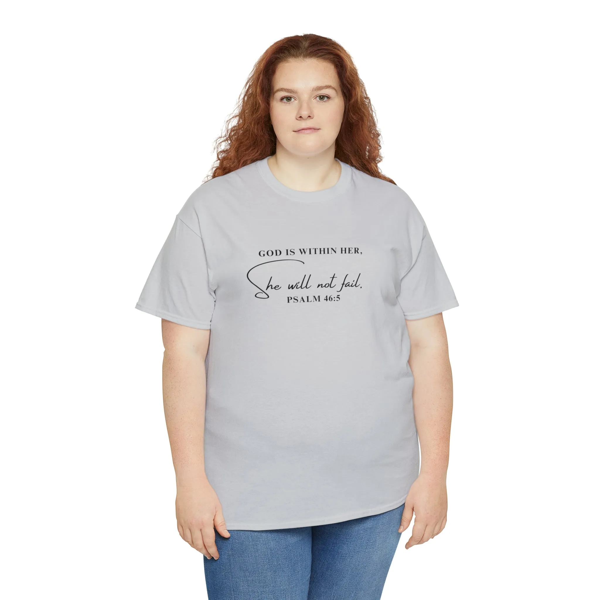 God Is Within Her | Cotton Tee