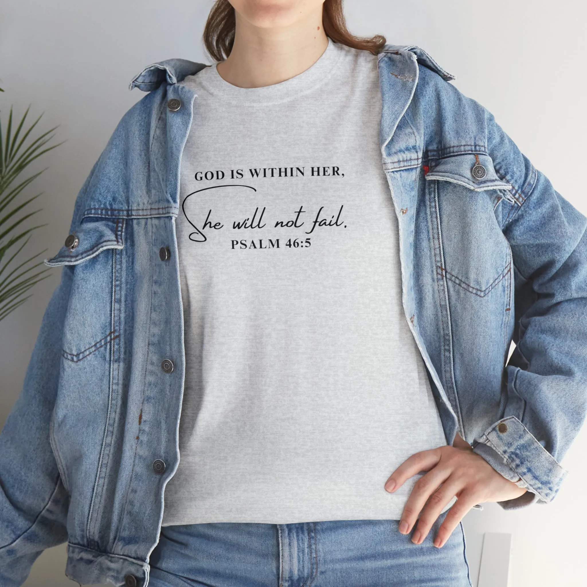 God Is Within Her | Cotton Tee