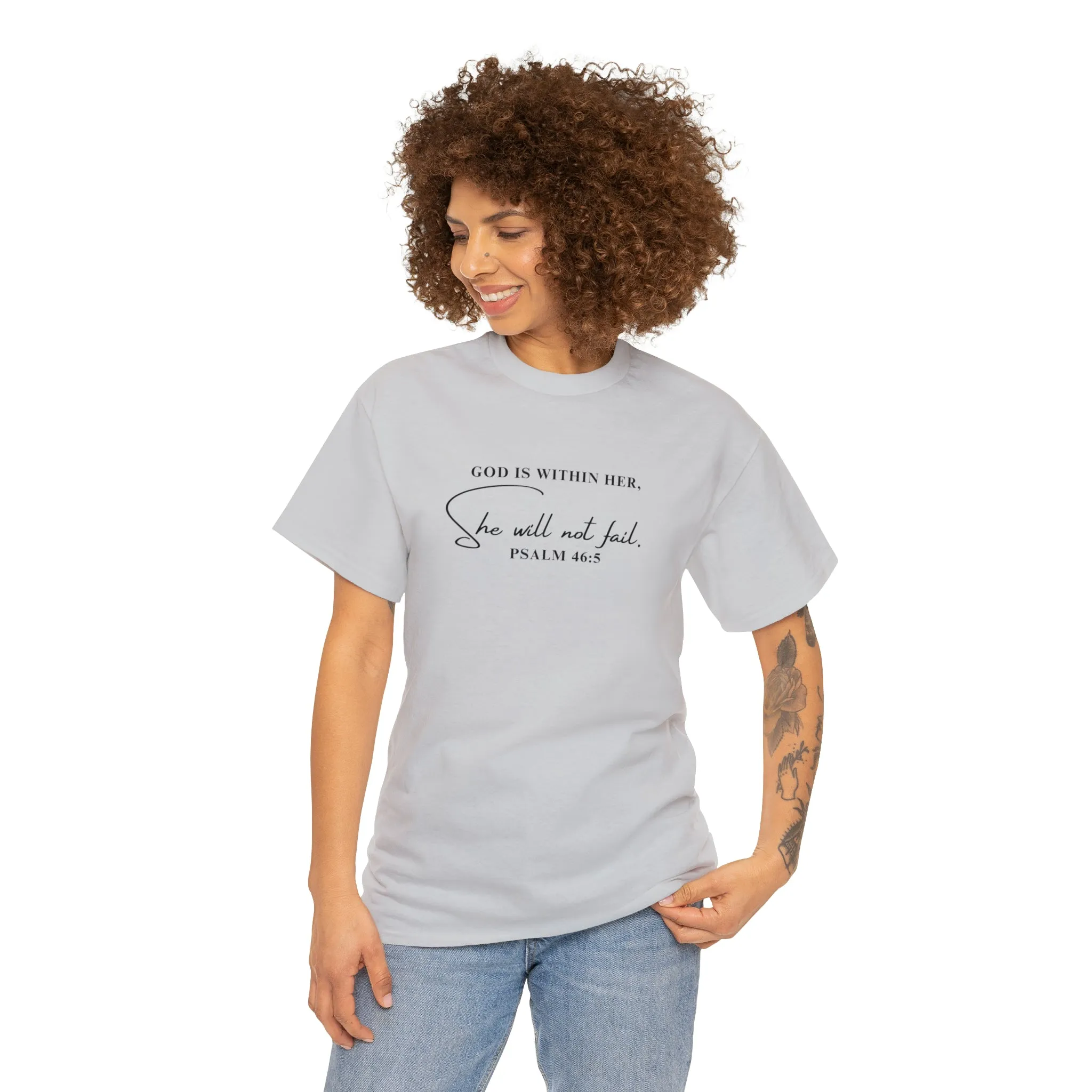 God Is Within Her | Cotton Tee