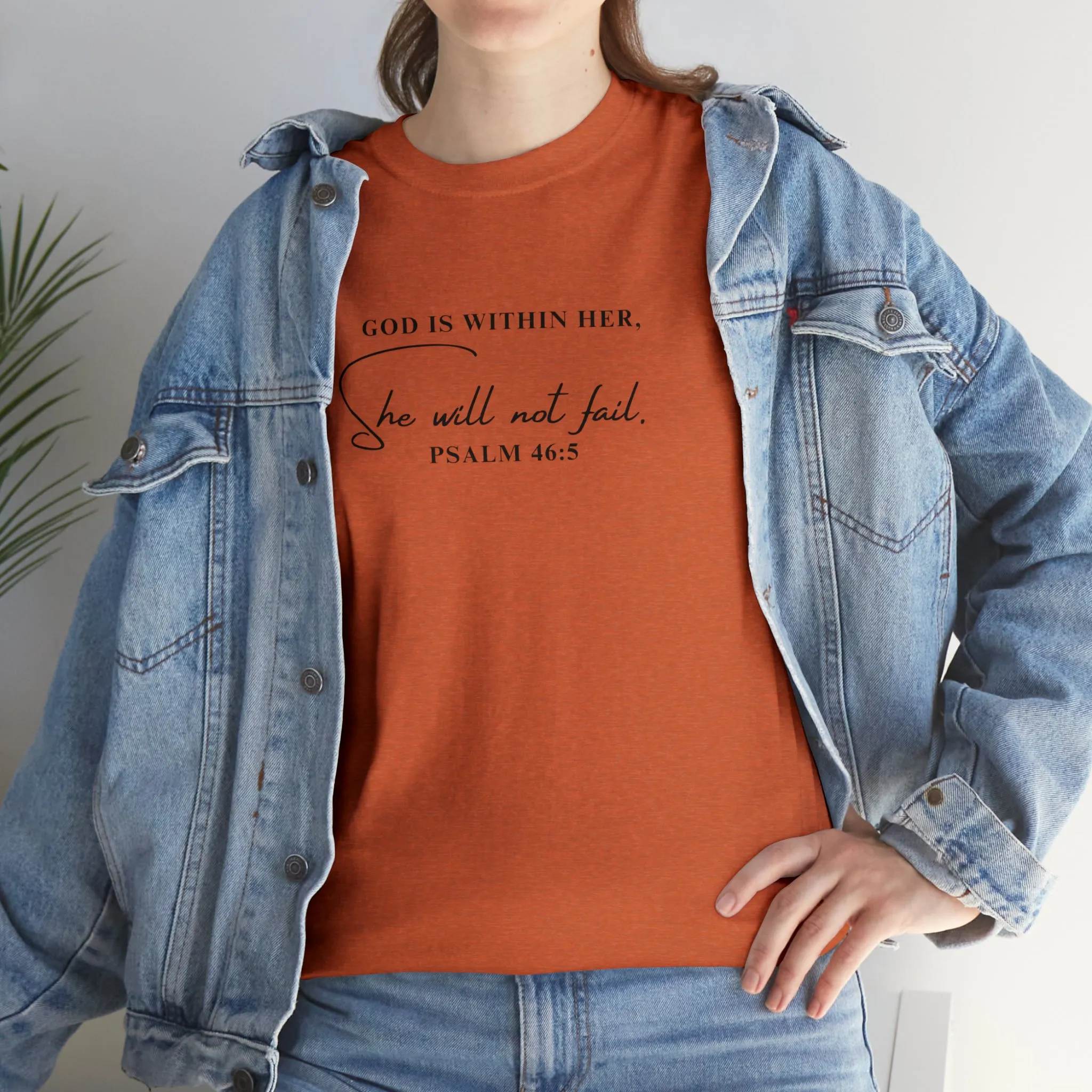 God Is Within Her | Cotton Tee