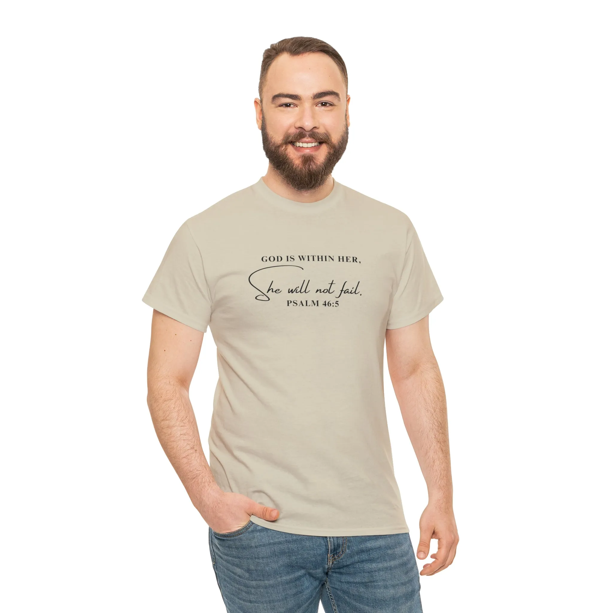 God Is Within Her | Cotton Tee