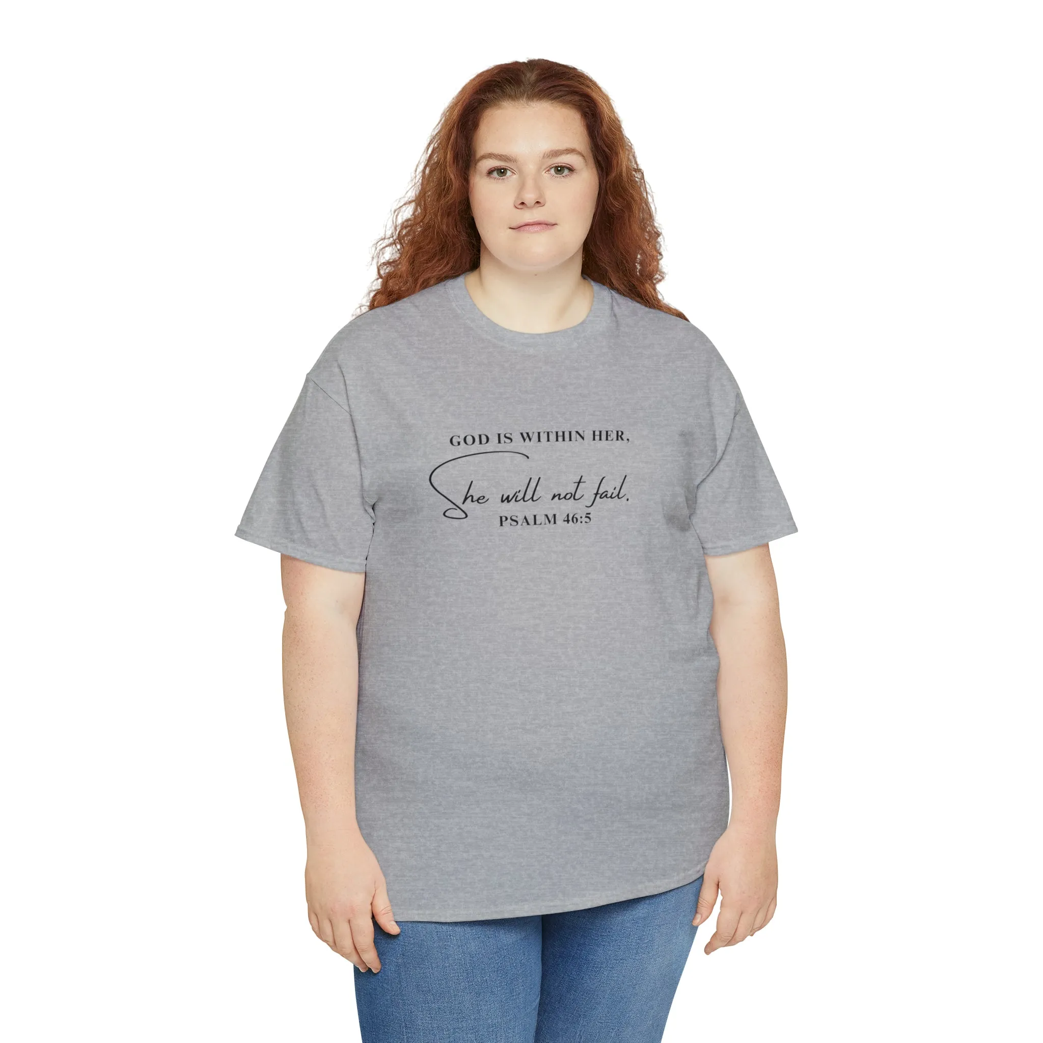 God Is Within Her | Cotton Tee
