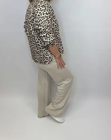 H Beige Trousers
