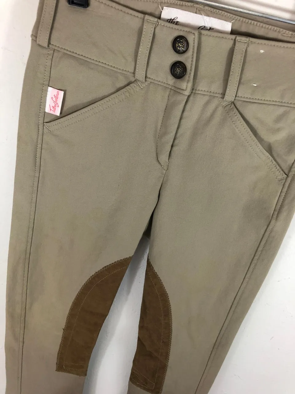 Kids' Tailored Sportsman English Riding Habits Tan Pants