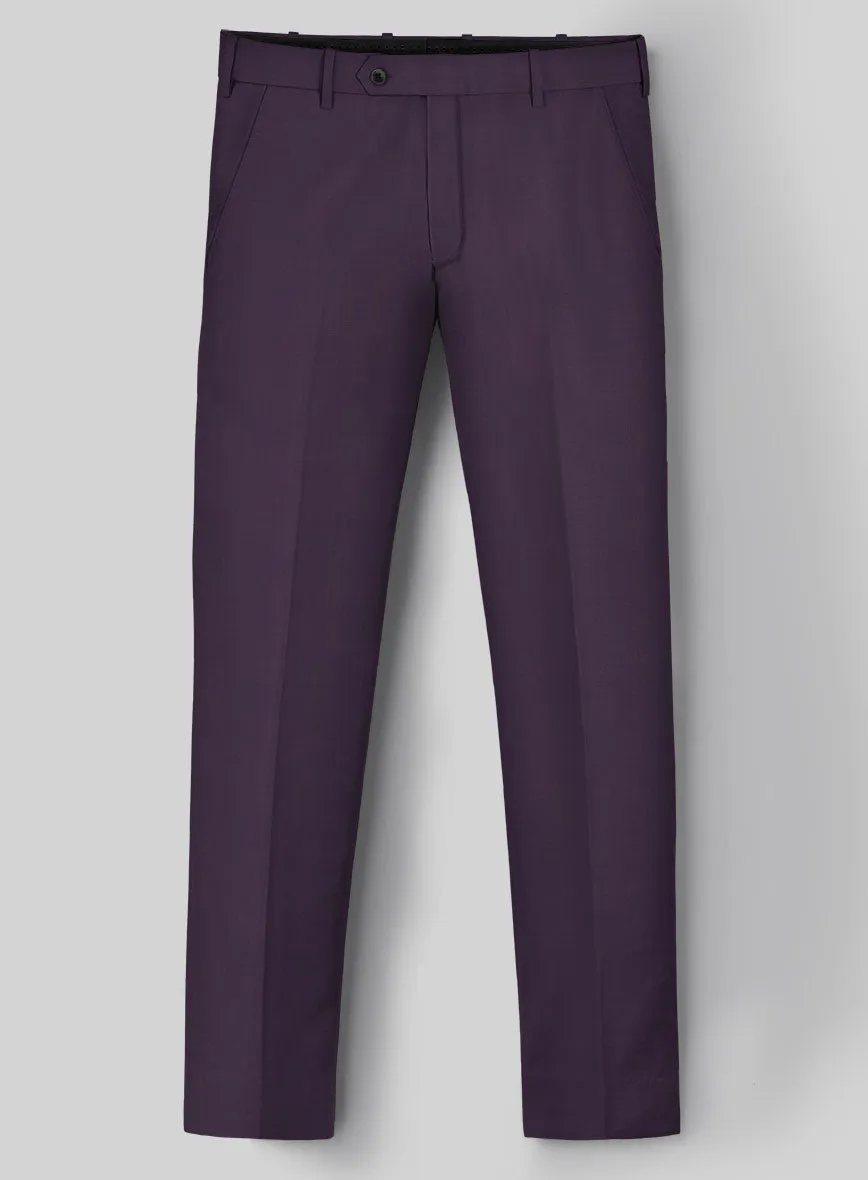 Napolean Purple Wool Pants