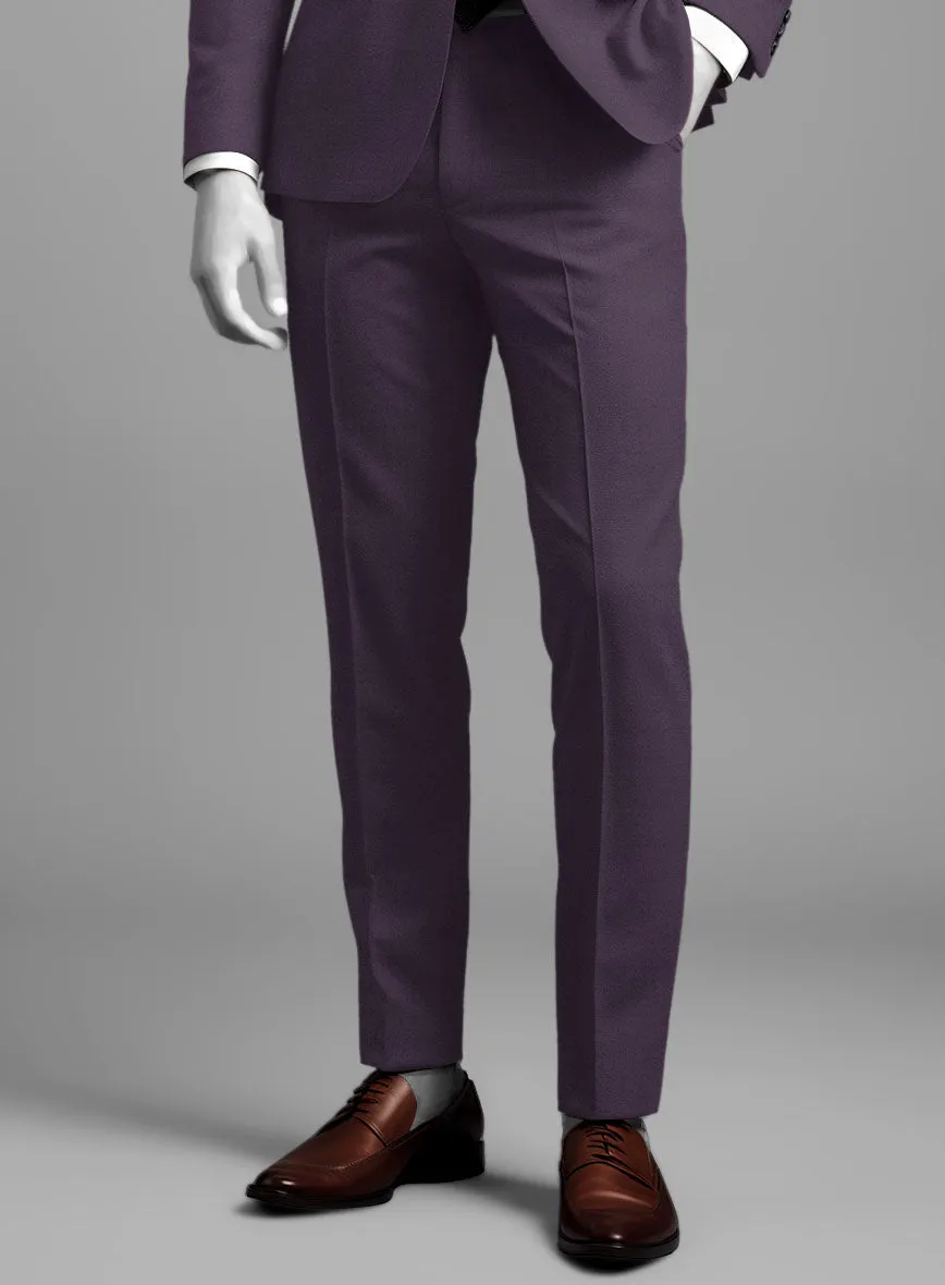 Napolean Purple Wool Pants