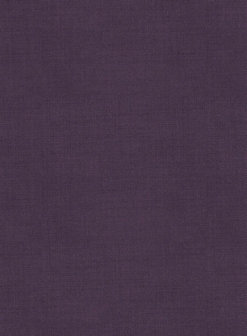 Napolean Purple Wool Pants