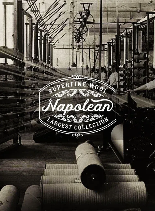 Napolean Purple Wool Pants