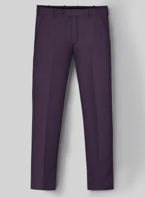 Napolean Purple Wool Pants