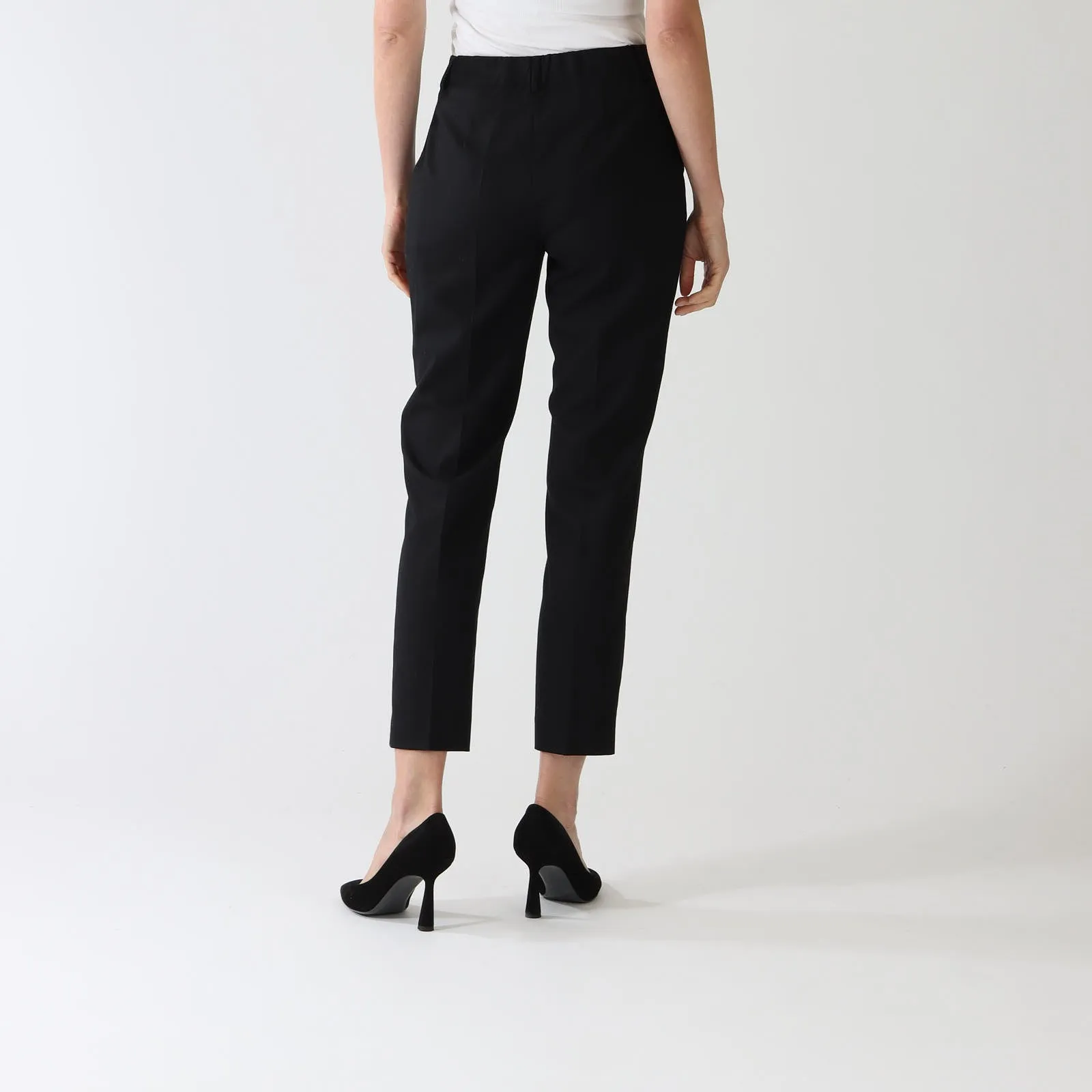 Nero Micro Flannel Tailored Pants