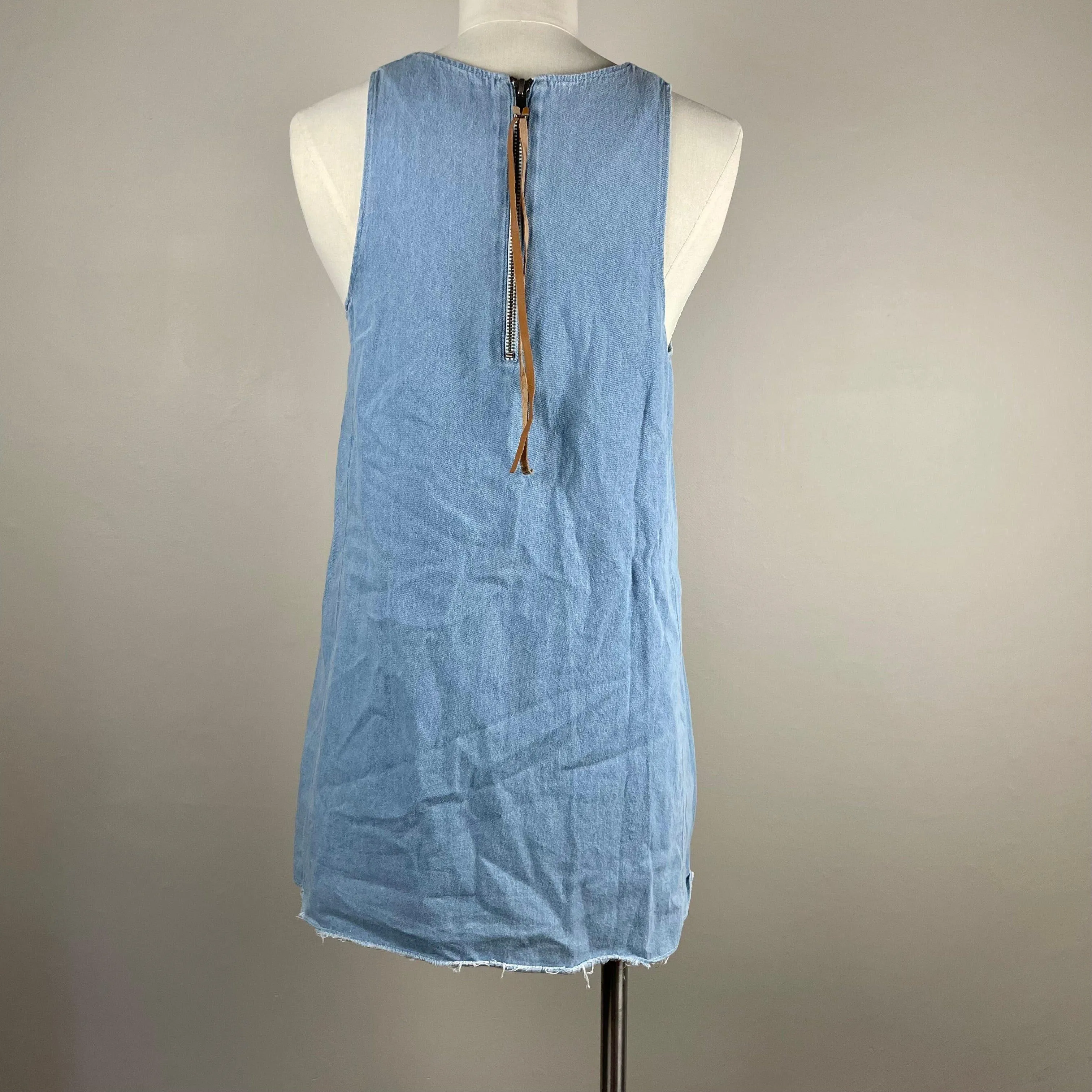 Neuw Denim Mini Shift Dress Size - 6 or XS