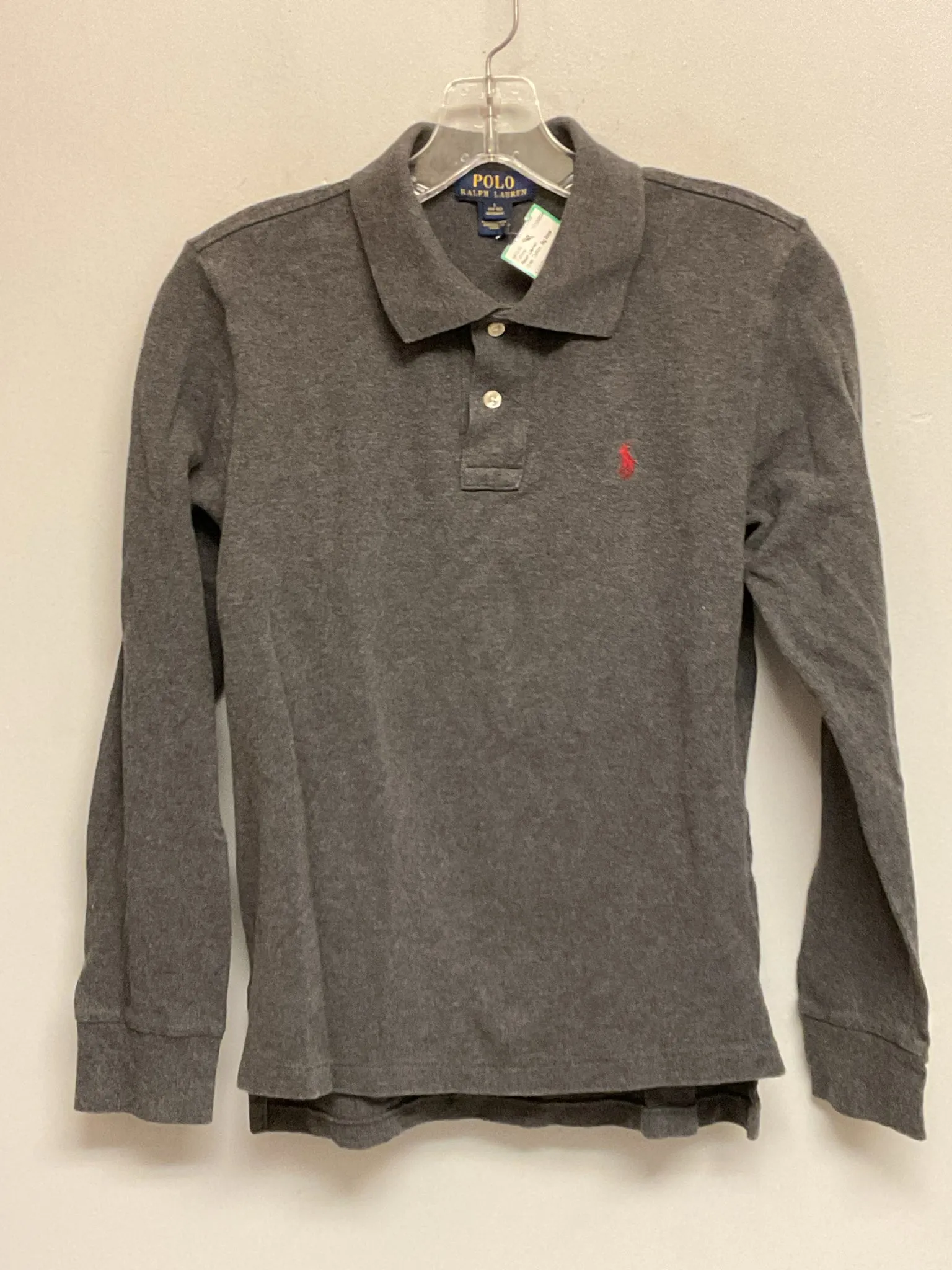 Ralph Lauren Size 14 Gray Cotton Big Boys T-Shirts