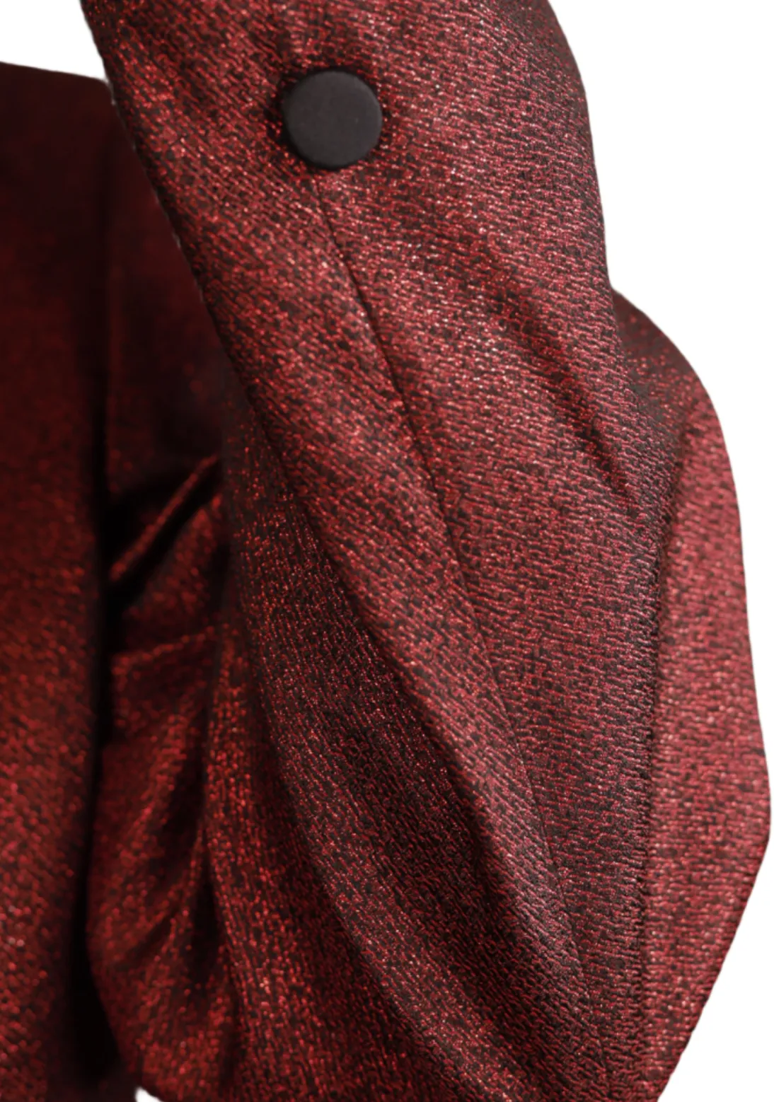 Red Metallic Rockabilly Tailored Suit 1960s
