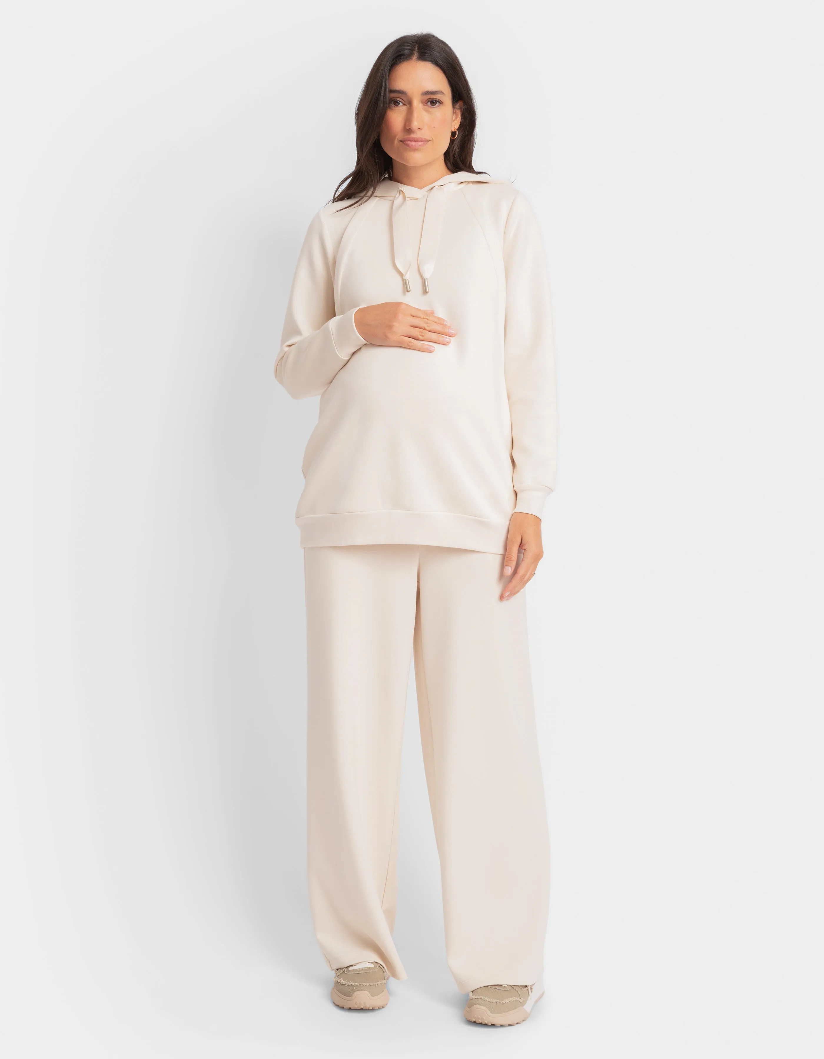 Wide-Leg Lounge Maternity Trouser
